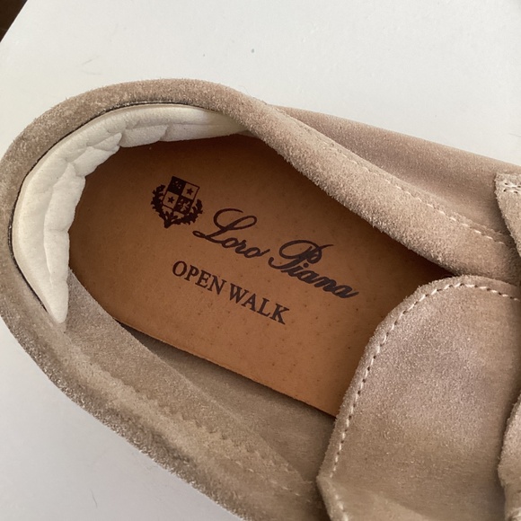 Tan Suede LP Openwalk Moccasins size 40 - Picture 7 of 8